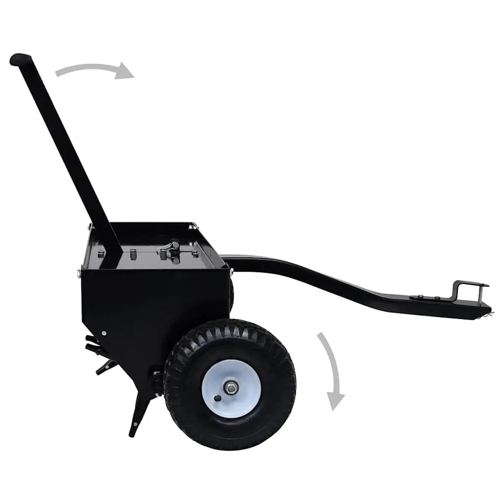 Lawn Aerator for Ride-on Mower 102cm Roller Aeration Soil Loosening Garden Tool