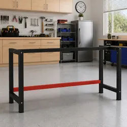 Versatile Metal Workbench Frame for Home Projects