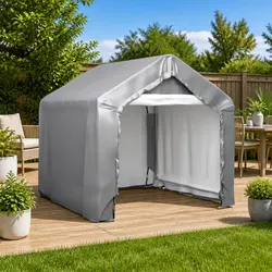 Practical Outdoor Storage Tent for Events and Gardens