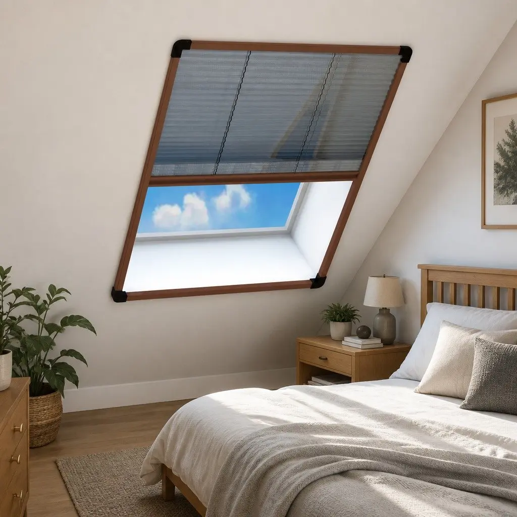 Plisse Insect Screen for Home Windows