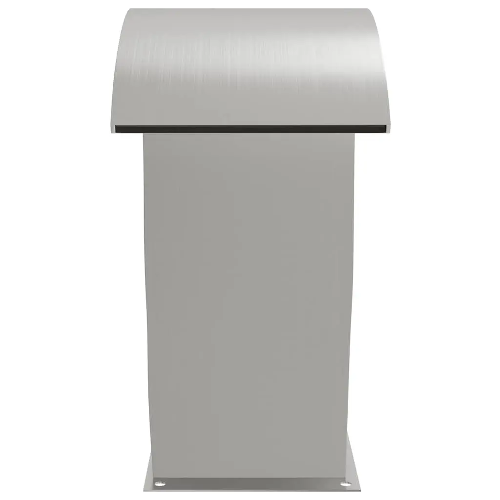 Pool Fountain Water Feature Stainless Steel 22 x 60 x 70 cm Silver Outdoor Decor