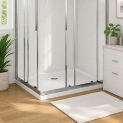 Versatile Rectangular Shower Base Tray 70x90 cm for Easy Use
