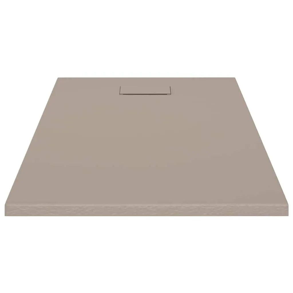 Shower Base Tray SMC Low Profile 120x70 cm Brown