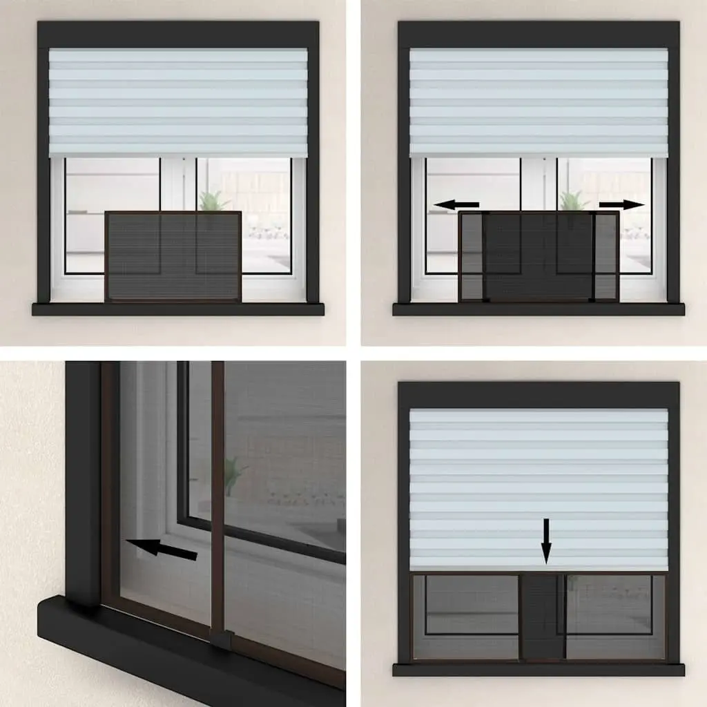 Extendable Window Insect Screen for Home Use