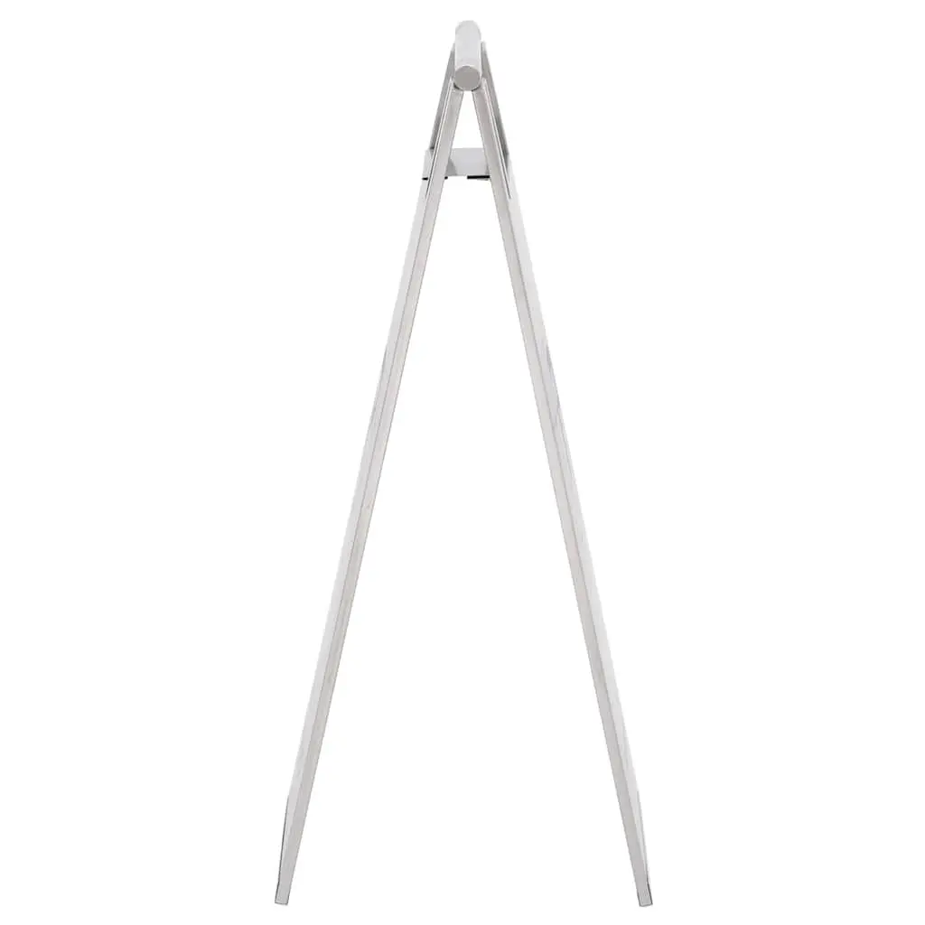 Folding Parking Sign Stainless Steel Double-Sided Portable Size
