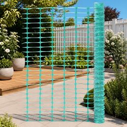 Where to Use a 30m Green Temporary Garden Safety Fence