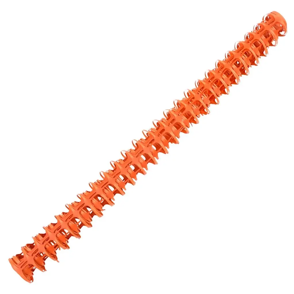 Temporary Barrier Fence Orange HDPE 50m Lightweight Flexible Construction Site Fencing