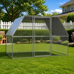 Practical 3x2x2 m Chicken Cage for Garden Use