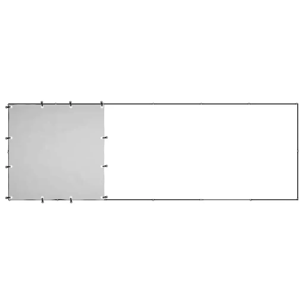 Dog Kennel Steel Wire Mesh Outdoor Enclosure 330x110x110cm Black