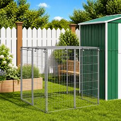 Practical Outdoor Dog Kennel for Pet Owners