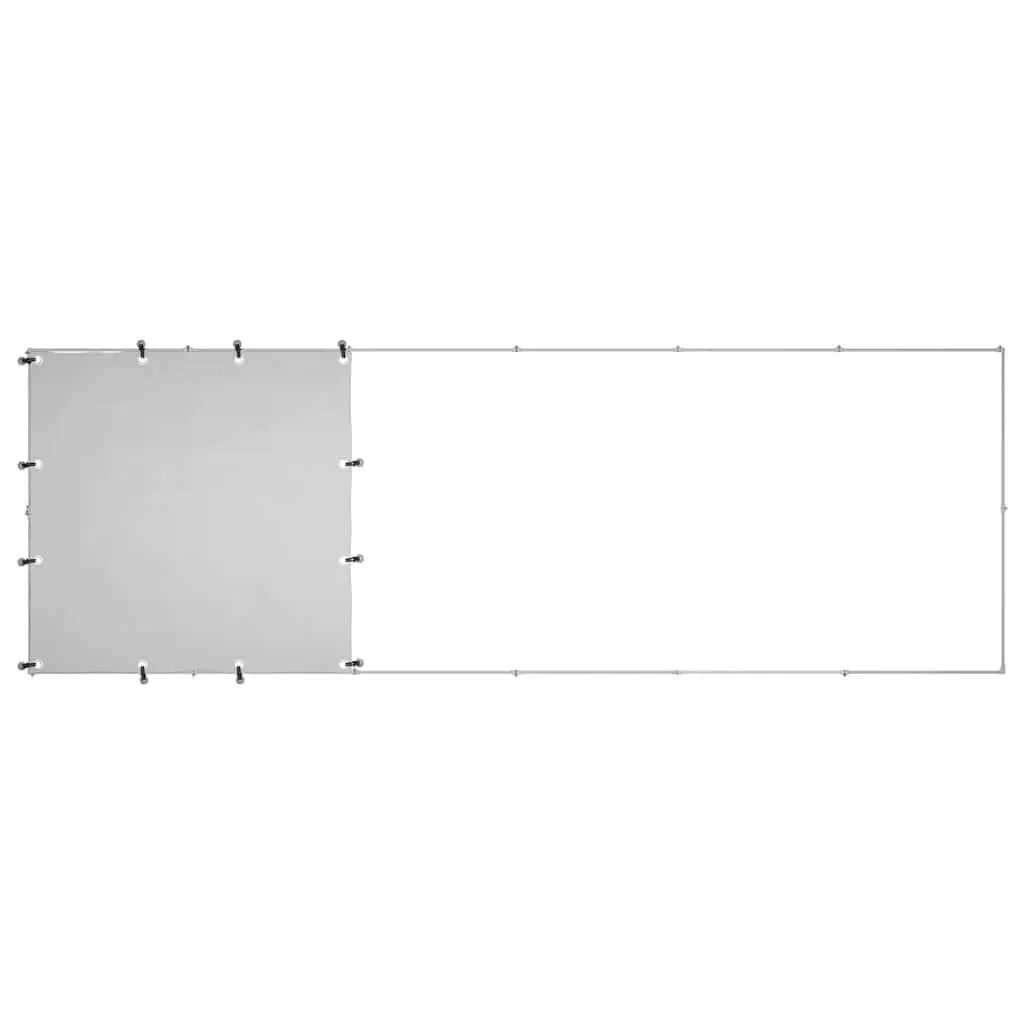 Dog Kennel Outdoor Pet Cage Steel Wire Mesh Silver 330x110x110cm Large Enclosure