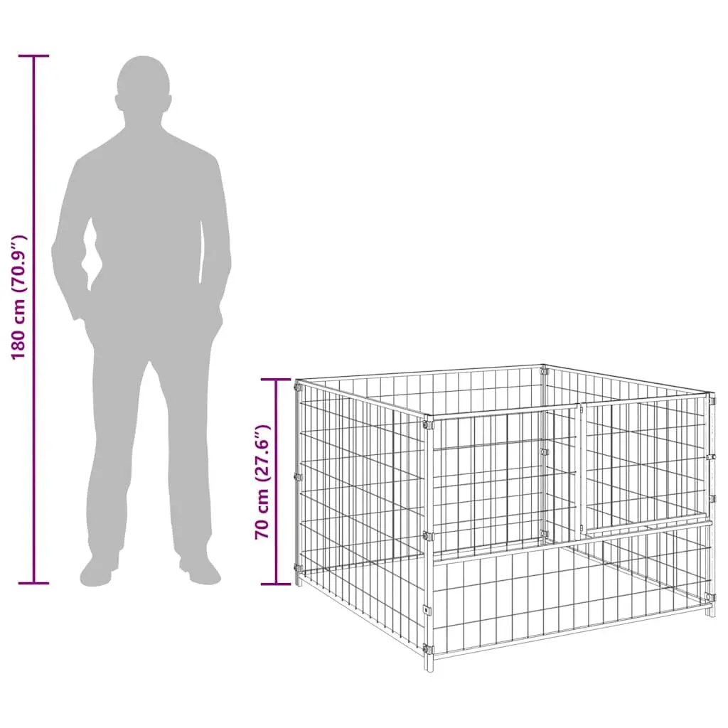 Dog Kennel for Outdoor Use