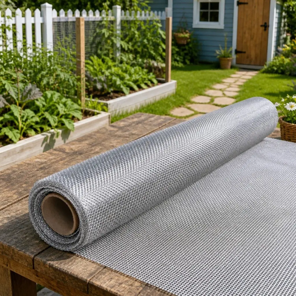 Aluminium Mesh Screen 60x500 cm for Various Uses