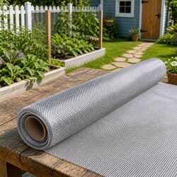 Practical Aluminium Mesh Screen 60x500 cm for Various Uses