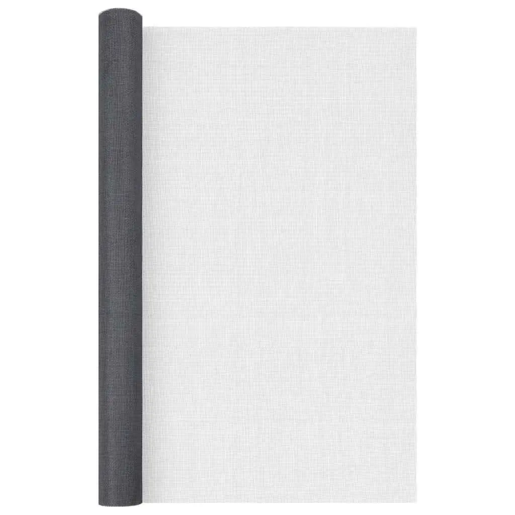 Fiberglass Mesh Screen Grey 80cm x 500cm Durable Insect Barrier for DIY Window and Door Repair