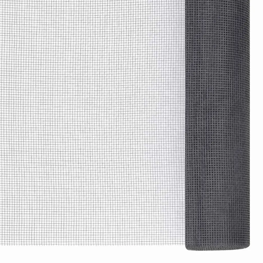 Fiberglass Mesh Screen Grey 80cm x 500cm Durable Insect Barrier for DIY Window and Door Repair