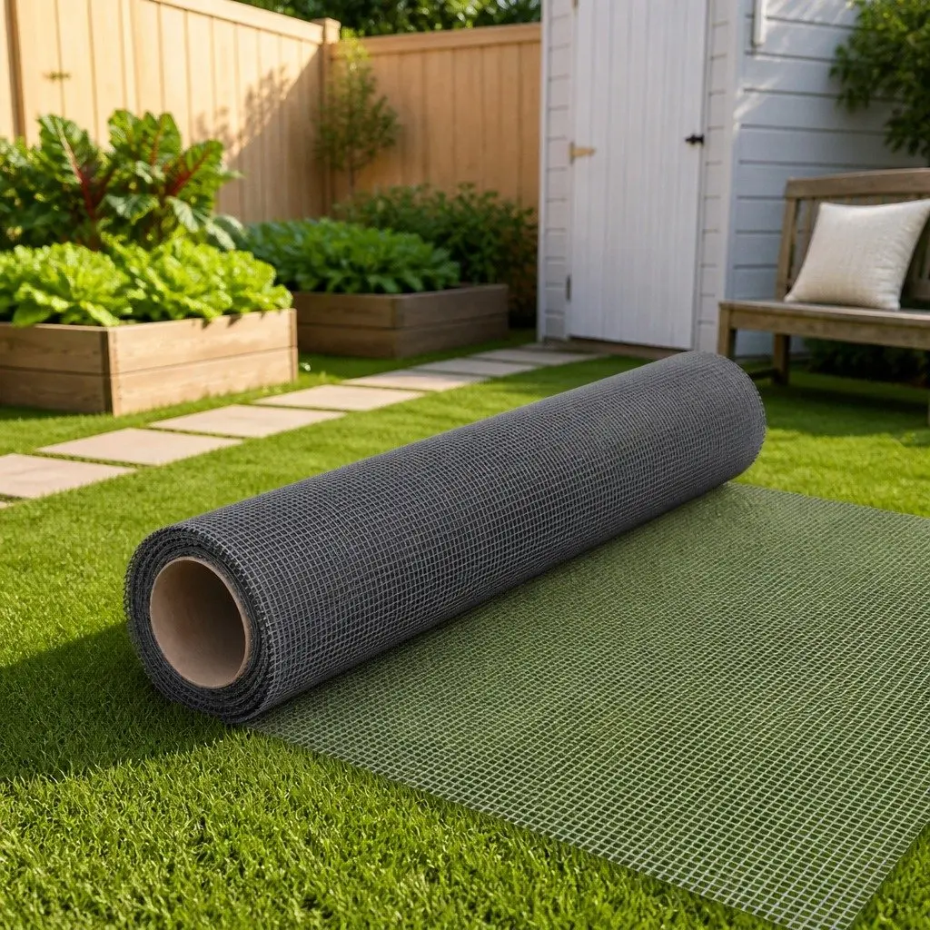 Fiberglass Screen Grey 100x500cm Material for Insect Repair DIY Window and Door Applications