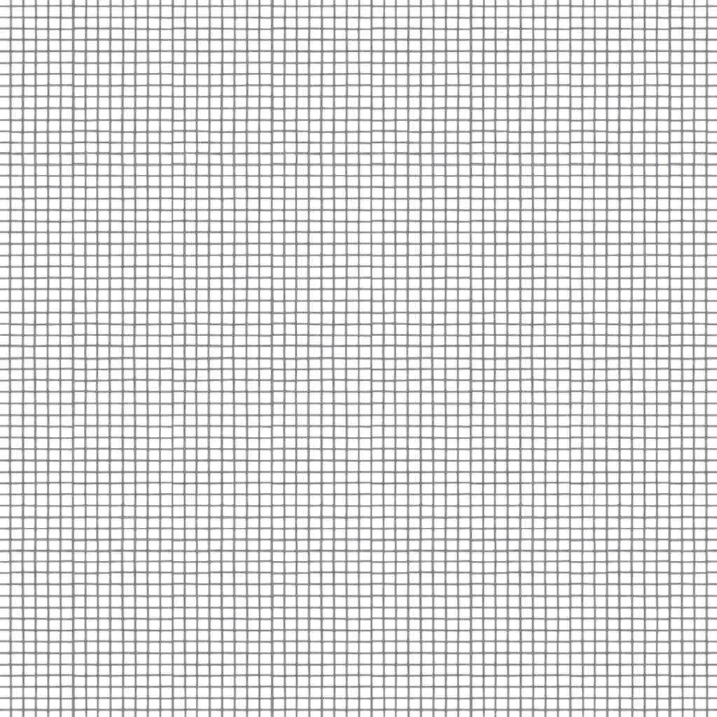 Fiberglass Mesh Screen 112x1000 cm Grey Insect Door Window Repair DIY