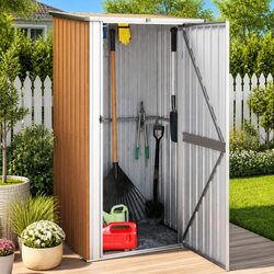 Practical Garden Shed for Your Outdoor Needs 118.5x97x209.5cm