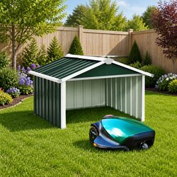 Practical Robot Lawnmower Shed for Every Garden