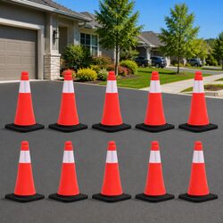 Practical Traffic Cones for Home and Work Sites