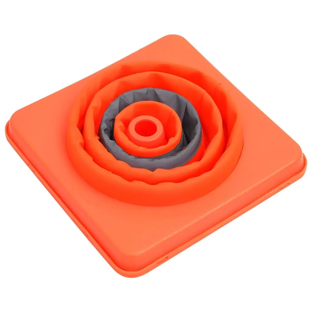 Pop-up Traffic Cones Collapsible 42 cm Bright Orange High Visibility Safety