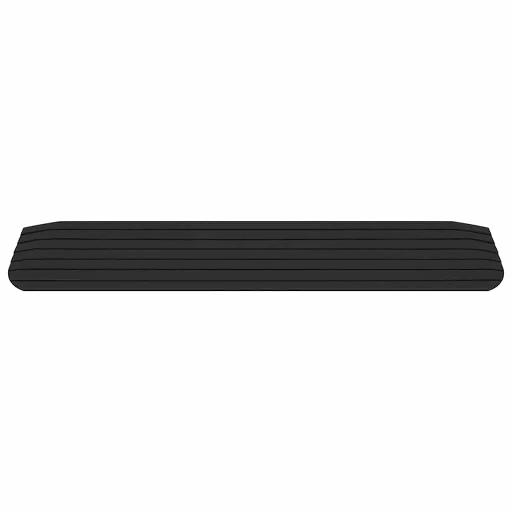 Rubber Non-Slip Ramp for Wheelchair Mobility Scooter Access 110x21x25cm