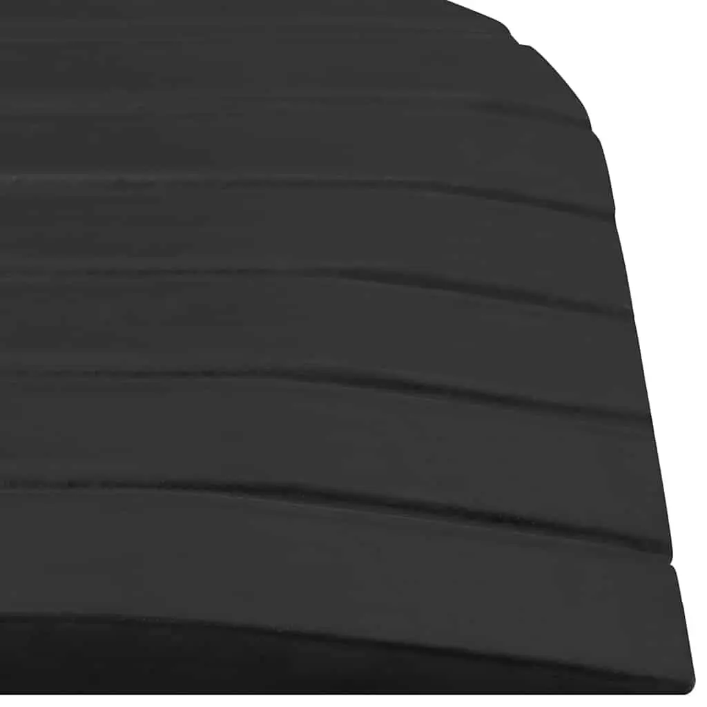Rubber Non-Slip Surface Ramps Set for Wheelchairs Rollators Scooters 110 x 21 x 2.5 cm