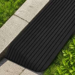 Practical Rubber Ramp for Everyday Accessibility Needs