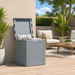 Practical Storage Solution for Garden and Patio Use