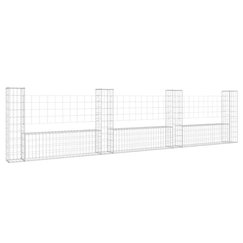 U-Shape Gabion Basket for Outdoor Use