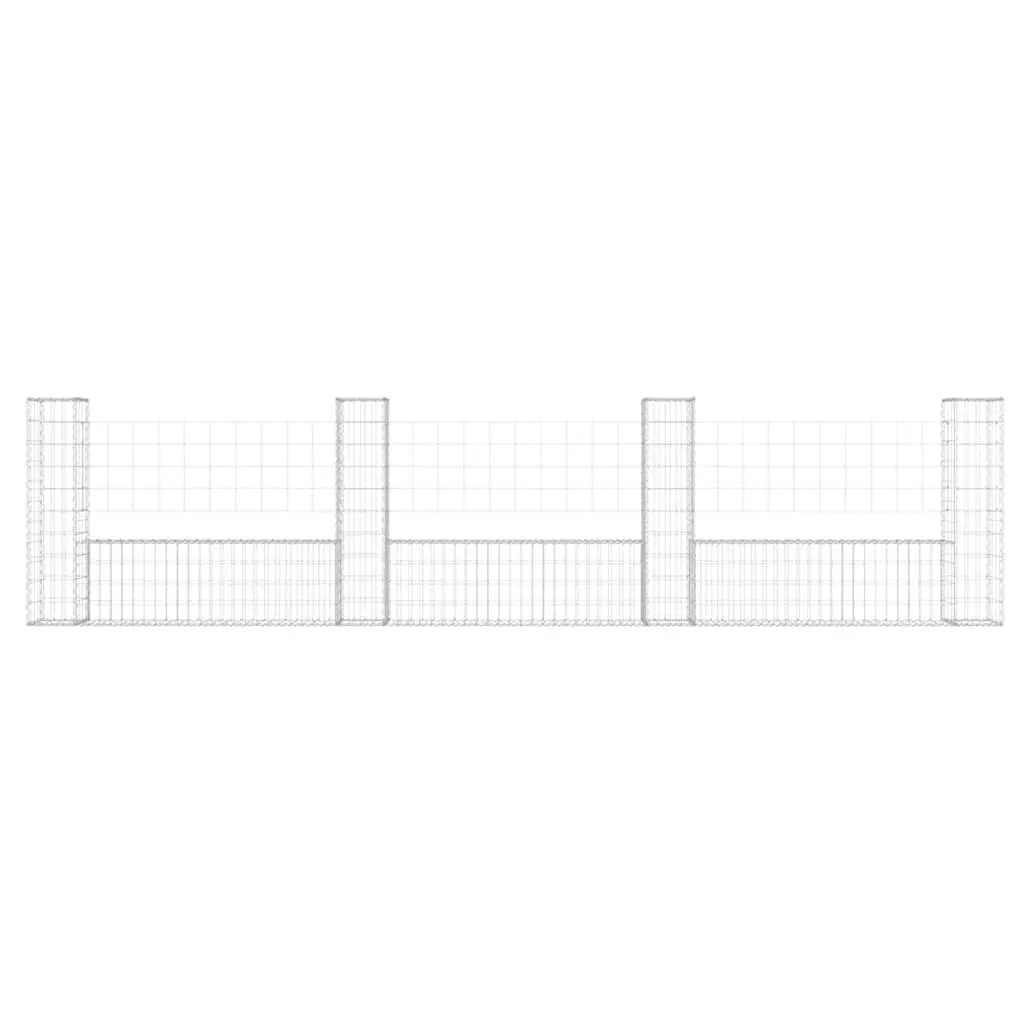 U-Shape Gabion Basket for Outdoor Use