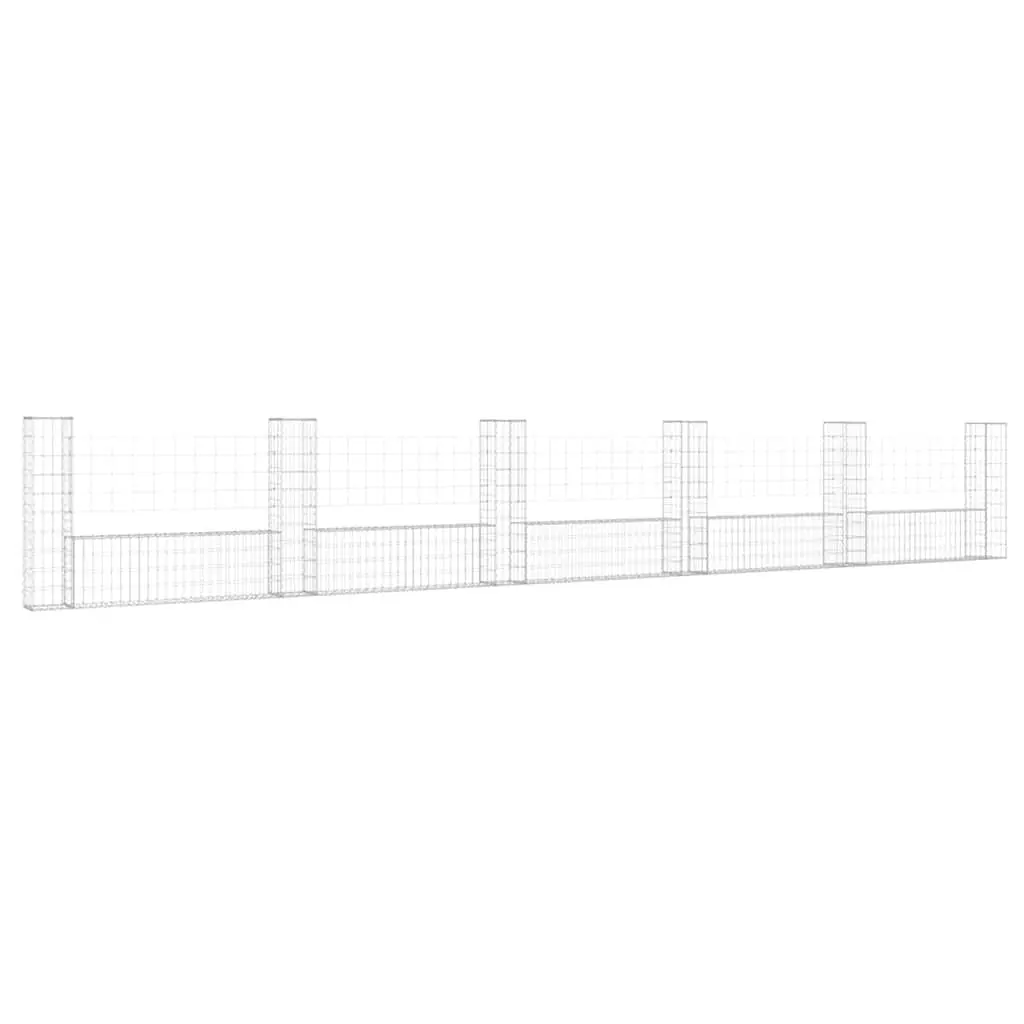 U-Shape Gabion Basket for Outdoor Use