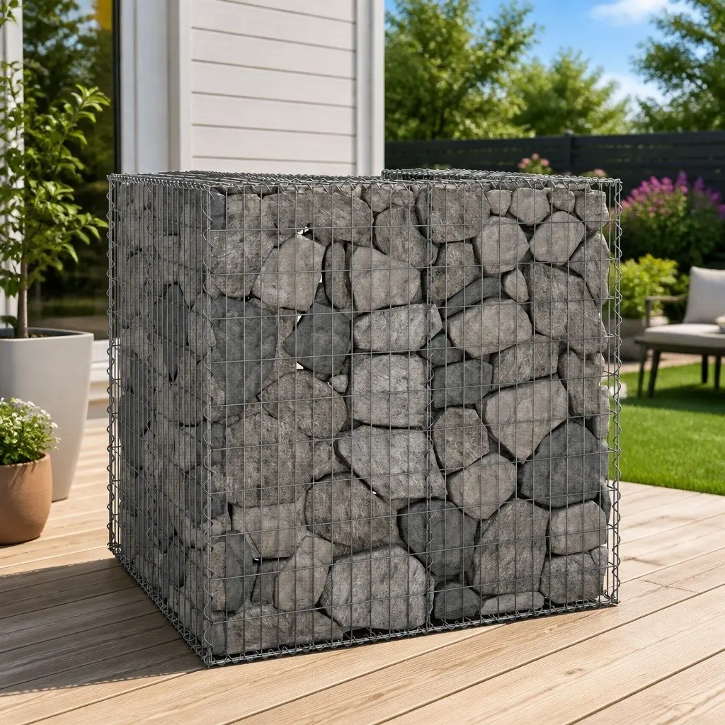 Gabion Wall Container for Waste Management