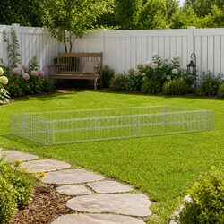 Practical Gabion Raised Bed for Your Home Garden
