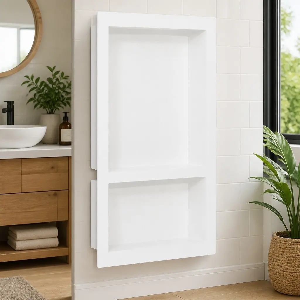 Shower Niche for Easy Bathroom Organization