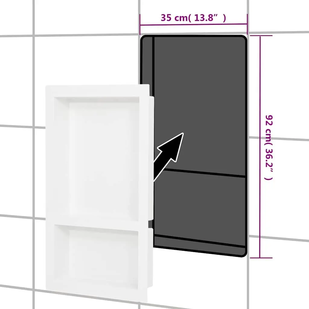 Shower Niche for Easy Bathroom Organization