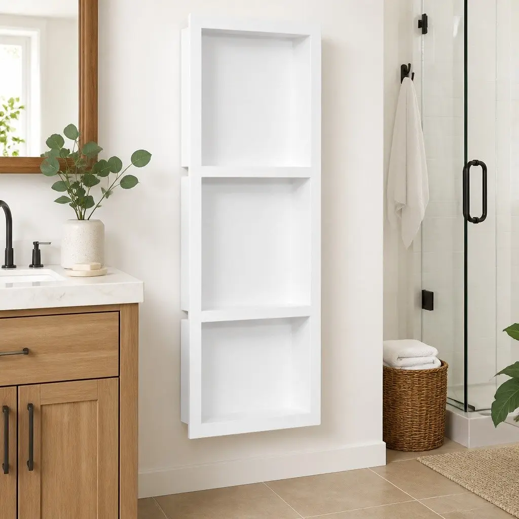 Shower Niche Fits Perfectly in Any Bathroom