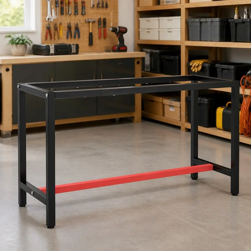 Heavy Duty Work Bench Frame for Home Projects