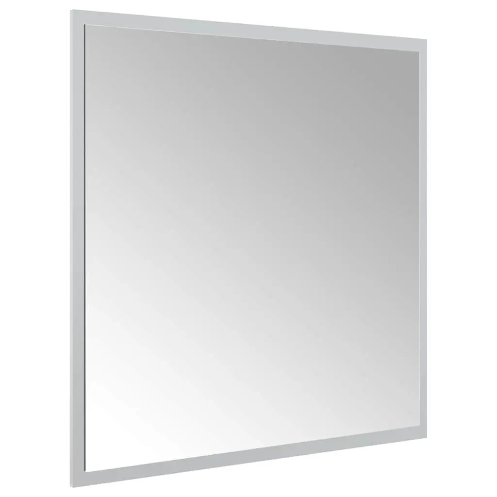 LED Bathroom Mirror 60x60 cm Vanity Wall Mount Waterproof USB Interface