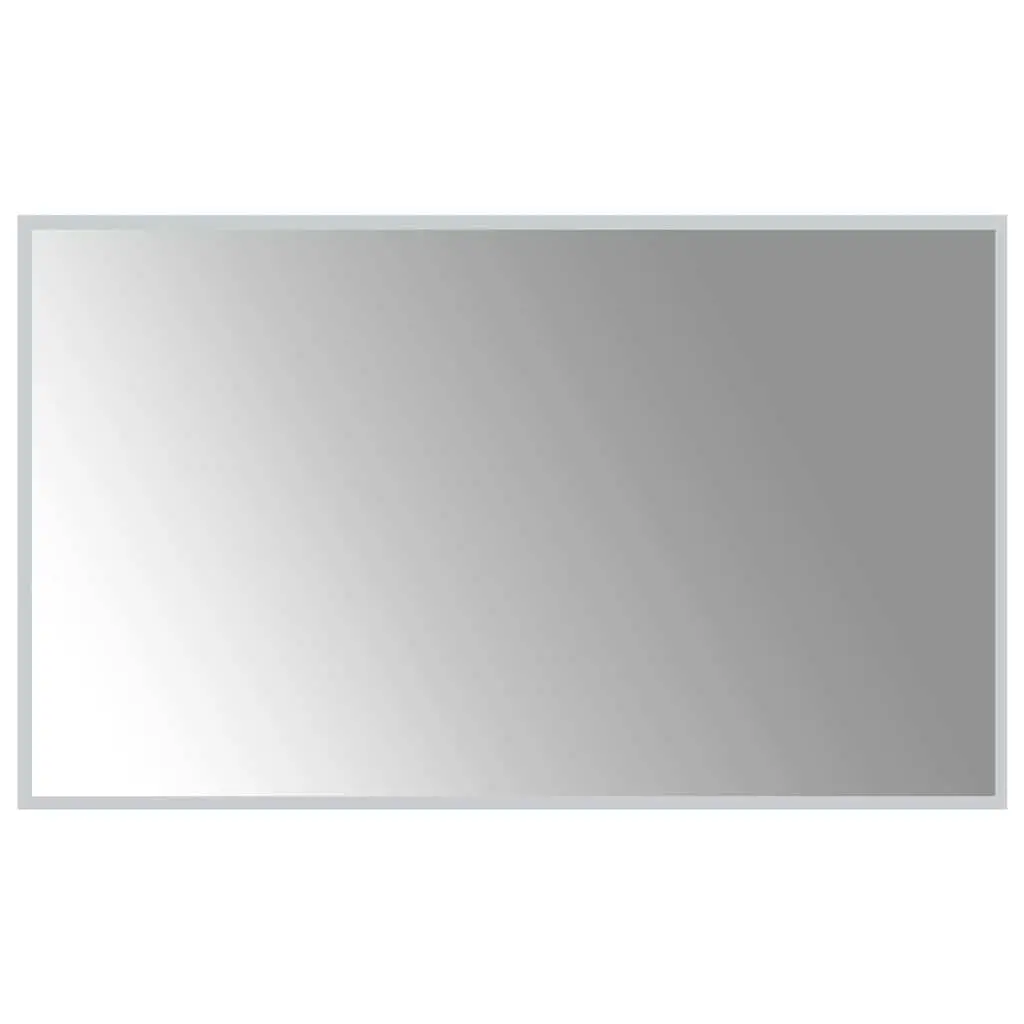 LED Bathroom Mirror 100x60 cm Waterproof Vanity Makeup Wall Mount USB