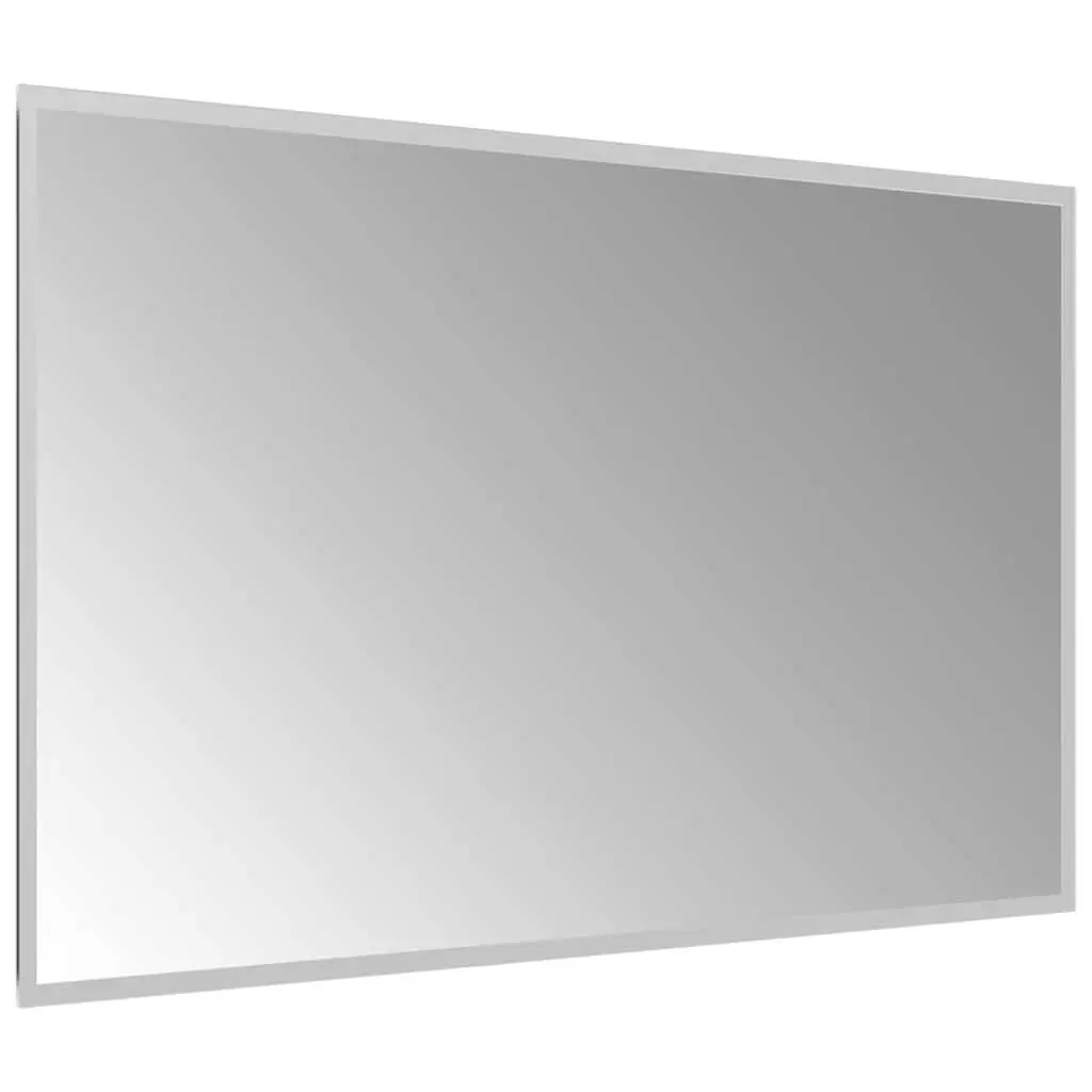 LED Bathroom Mirror 100x60 cm Waterproof Vanity Makeup Wall Mount USB