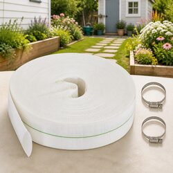 Flat Hose 50m 1.5 Inch PE Lining Water Irrigation Garden Pumping Supply Line