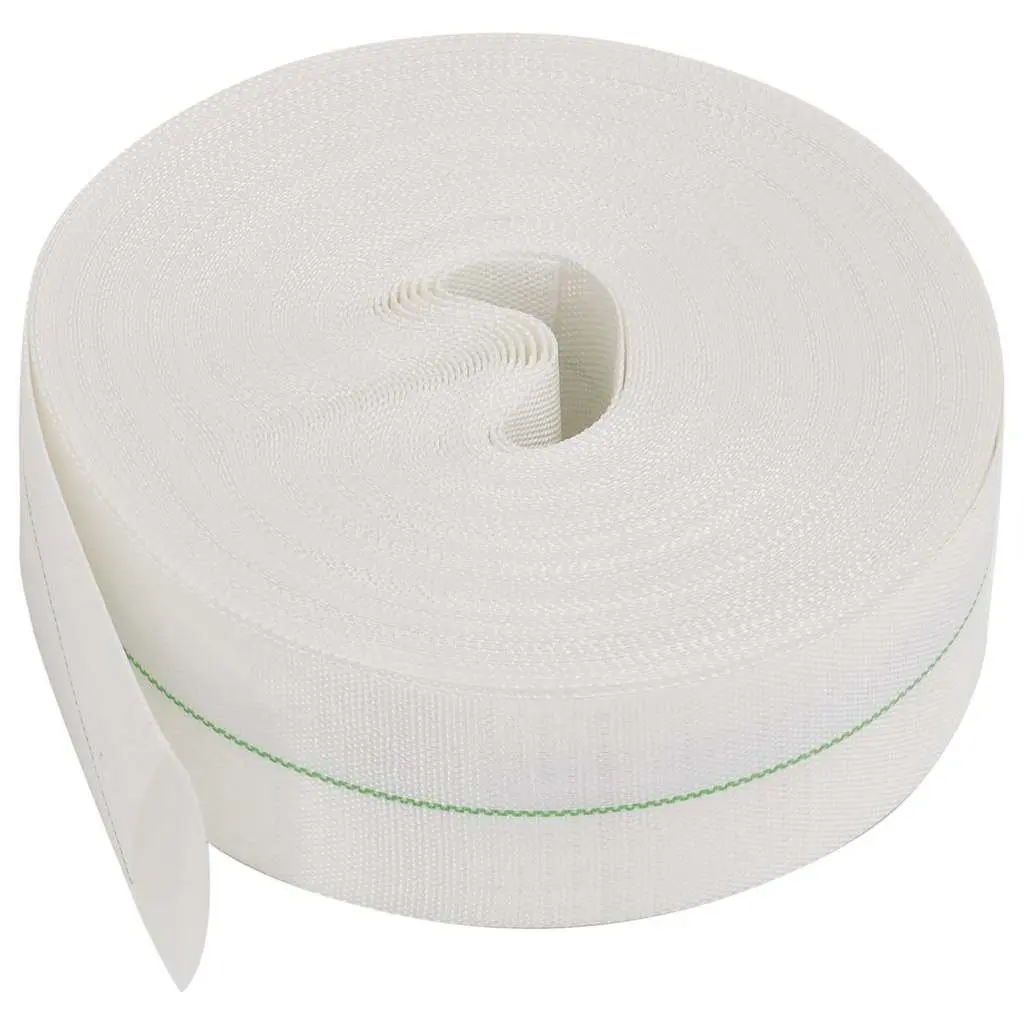 Flat Hose 25m PE Lining Flexible Water Supply Irrigation Garden Pumping Reinforced Construction