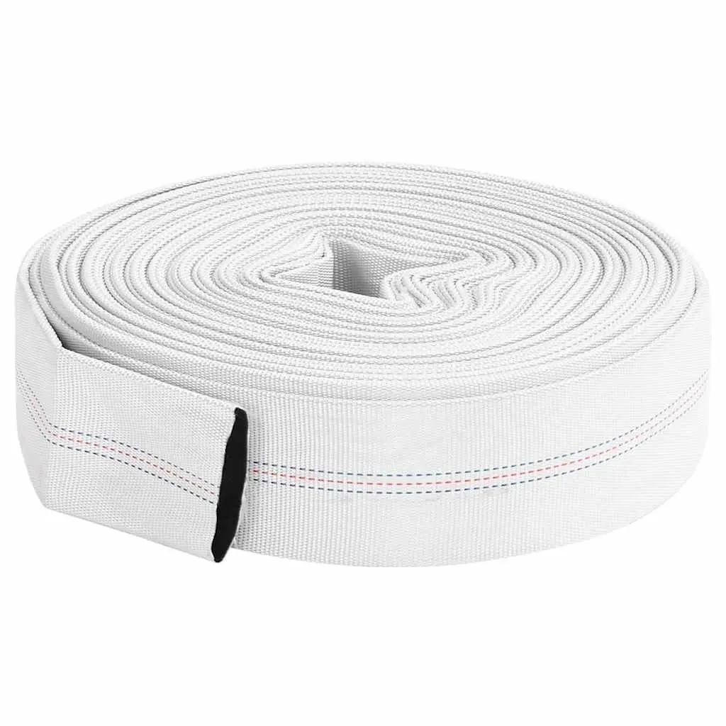 Fire Hose Flexible PVC Lining 20 m Spiral Reinforced High-Pressure