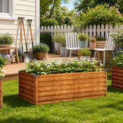 Versatile Raised Bed Planter for Gardens and Balconies