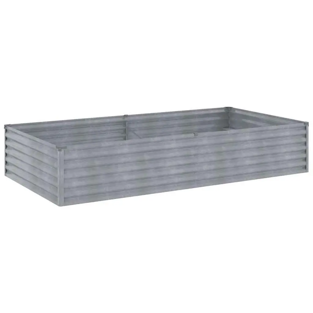 Garden Raised Bed Corten Steel Planter Box 195 x 100 x 36 cm Brown