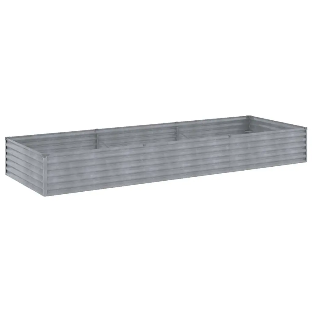 Garden Planter Box Corten Steel Raised Bed 291x100x36cm Brown Outdoor Patio Flower