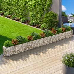 Ideal Gabion Raised Bed for Any Garden or Patio 610x50x50 cm