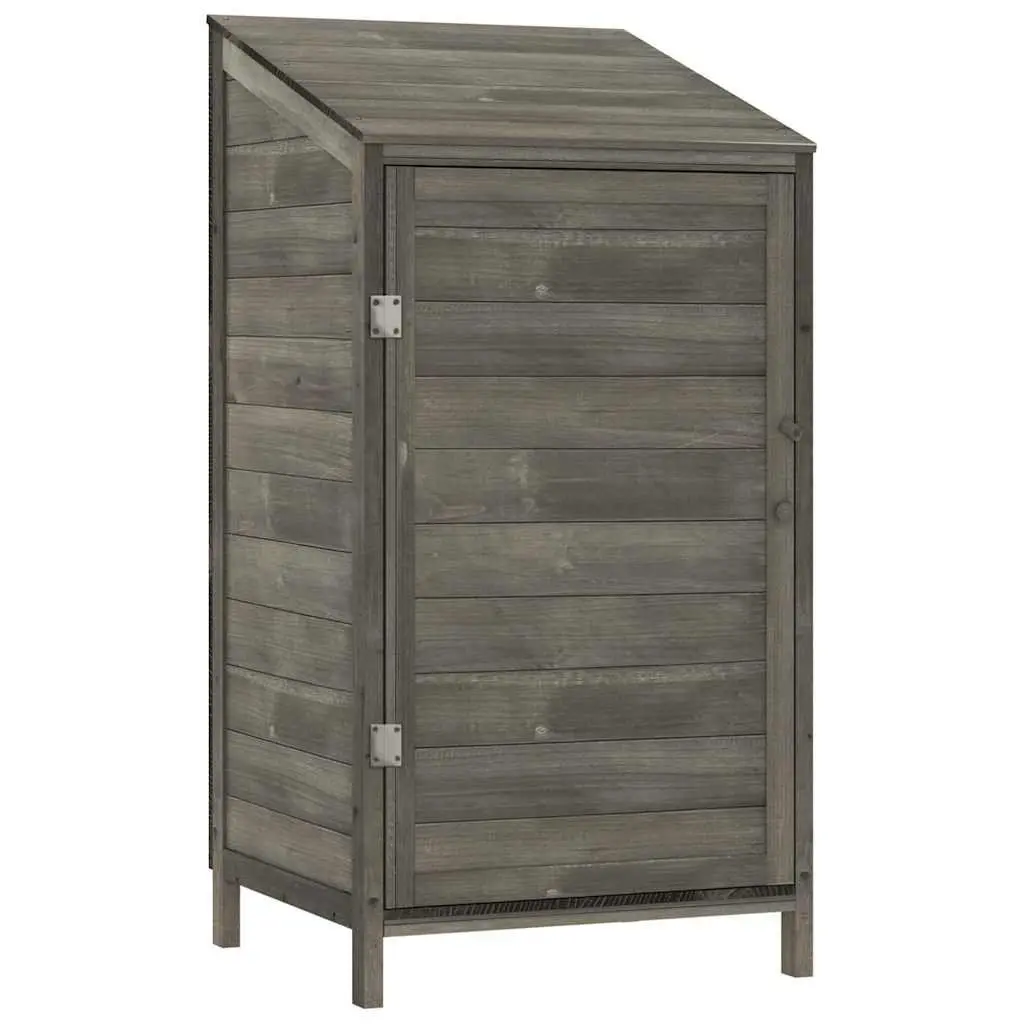 Garden Shed Anthracite Outdoor Storage Wooden Structure Backyard Tool House